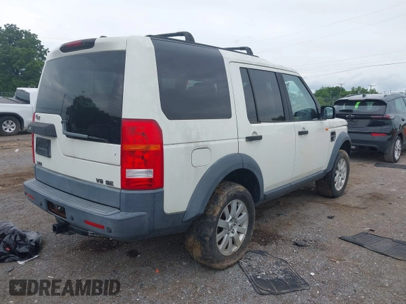 2006 Land Rover LR3 SE with VIN SALAE25416A396688, listed as a IAAI auction lot 42674297 with 252,129 mi miles and . Bid and sale history available at DreamBid. Image 4.