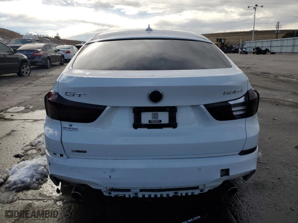 2015 BMW 5 Series Gran Turismo 535i xDrive with VIN WBA5M4C5XFD184080, listed as a Copart auction lot 81336164 with 104,167 mi miles and Salvage Title. Bid and sale history available at carsss.com. Image 6.