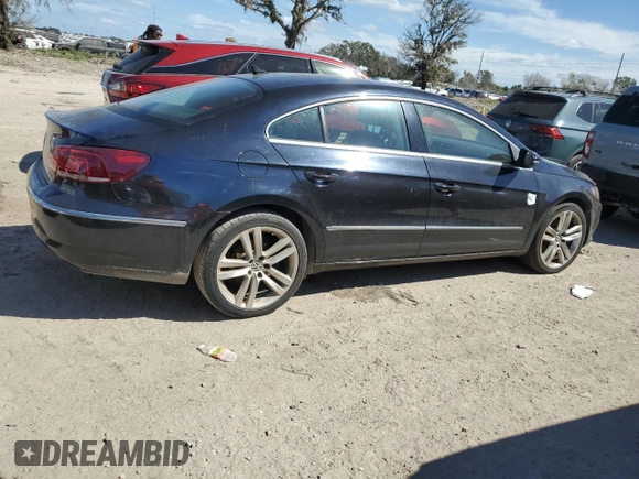 2013 Volkswagen CC Lux with VIN WVWRP7AN1DE563265, listed as a Copart auction lot 76787704 with 101,553 mi miles and Salvage Title. Bid and sale history available at DreamBid. Image 3.
