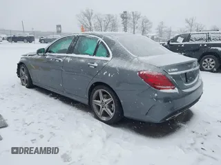 2017 Mercedes-Benz C 300 with VIN 55SWF4KB3HU215771, listed as a IAAI auction lot 41229717 with 66,676 mi miles and . Bid and sale history available at DreamBid. Image 3.