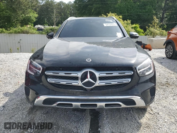 2021 Mercedes-Benz GLC with VIN W1N0G8EB8MV289411, listed as a Copart auction lot 54137655 with 88,187 mi miles and Clean Title. Bid and sale history available at carsss.com. Image 5.