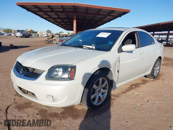 2007 Mitsubishi Galant ES z VIN 4A3AB36F17E056518, wystawiony jako IAAI lot #41824609 z przebiegiem 194 314 mil mil oraz . Historia ofert i sprzedaży dostępna na DreamBid. Obrazek 2.