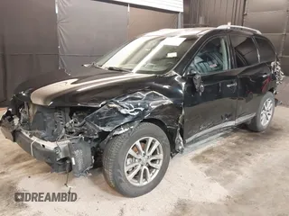 2014 Nissan Pathfinder S with VIN 5N1AR2MM6EC653663, listed as a IAAI auction lot 42315157 with 108,588 mi miles and . Bid and sale history available at DreamBid. Image 2.