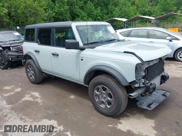 2023 Ford Bronco with VIN 1FMDE5BH5PLC15428, listed as a IAAI auction lot 42263776 with 11,556 mi miles and . Bid and sale history available at DreamBid. Image 1.