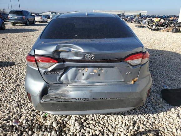 2020 Toyota Corolla LE with VIN JTDEPRAE8LJ039059, listed as a Copart auction lot 85534244 with 161,217 mi miles and Salvage Title. Bid and sale history available at carsss.com. Image 6.