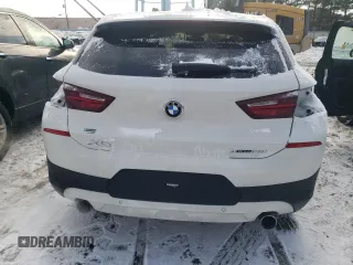 2022 BMW X2 xDrive28i with VIN WBXYJ1C08N5U30857, listed as a Copart auction lot 89282465 with 44,825 mi miles and Salvage Title. Bid and sale history available at carsss.com. Image 6.