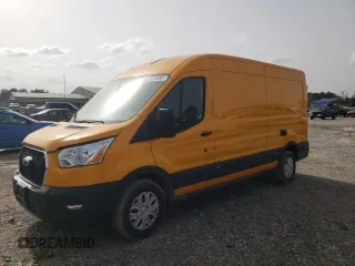 2021 Ford Transit Cargo with VIN 1FTBW9C87MKA79870, listed as a Copart auction lot 86796564 with 54,831 mi miles and Salvage Title. Bid and sale history available at DreamBid. Image 1.