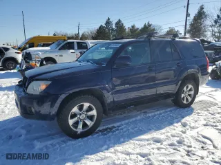 2006 Toyota 4Runner Limited with VIN JTEBU17R768073010, listed as a Copart auction lot 89134455 with 249,962 mi miles and Salvage Title. Bid and sale history available at carsss.com. Image 1.