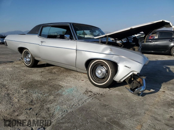 1970 Chevrolet Impala z VIN 164470C153220, wystawiony jako Copart lot #44650155 z przebiegiem 596 966 mil mil oraz Szkoda całkowita • Salvage title. Historia ofert i sprzedaży dostępna na DreamBid. Obrazek 4.