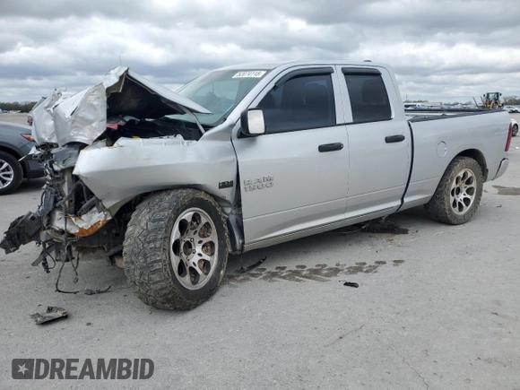 2015 Ram 1500 Express with VIN 1C6RR6FT8FS651642, listed as a Copart auction lot 52074115 with 121,829 mi miles and Salvage title. Bid and sale history available at DreamBid. Image 1.