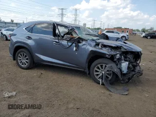 2021 Lexus NX 300 with VIN JTJDARDZ2M2263447, listed as a Copart auction lot 56679395 with 22,455 mi miles and Salvage title. Bid and sale history available at DreamBid. Image 4.