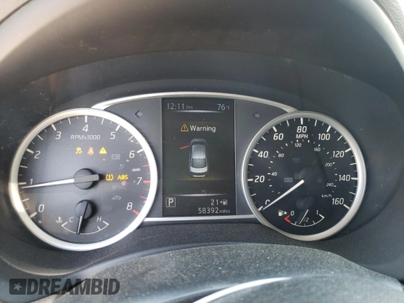 2016 Nissan Sentra S with VIN 3N1AB7AP2GY309135, listed as a Copart auction lot 50953265 with 58,392 mi miles and Salvage Title. Bid and sale history available at carsss.com. Image 9.