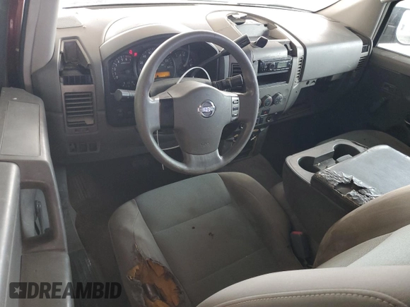 2005 Nissan Titan XE with VIN 1N6BA06A65N535167, listed as a Copart auction lot 55182215 with 173,338 mi miles and Clean Title. Bid and sale history available at carsss.com. Image 8.