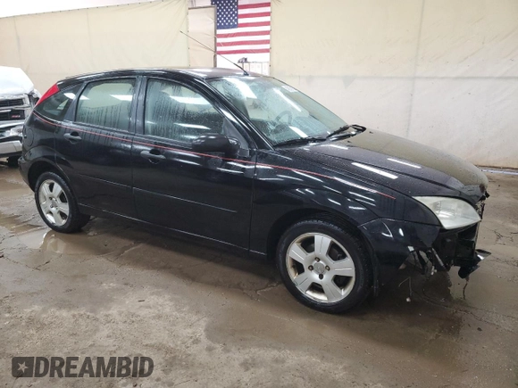 2007 Ford Focus S with VIN 1FAHP37N87W323534, listed as a Copart auction lot 43139185 with 160,777 mi miles and Clean Title. Bid and sale history available at carsss.com. Image 4.