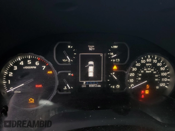 2020 Toyota Tundra 2WD SR5 with VIN 5TFEY5F19LX260114, listed as a Copart auction lot 43230165 with 85,872 mi miles and Clean Title. Bid and sale history available at carsss.com. Image 9.