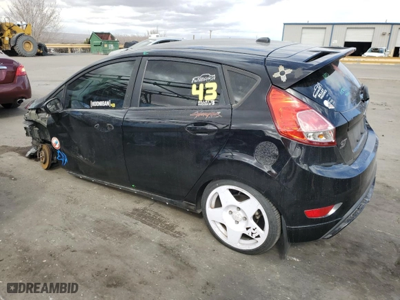 2019 Ford Fiesta ST with VIN 3FADP4GX3KM135504, listed as a Copart auction lot 44741925 with 75,665 mi miles and Salvage Title. Bid and sale history available at carsss.com. Image 2.