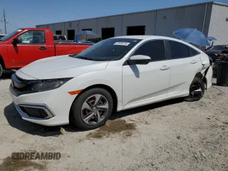 2020 Honda Civic LX z VIN 19XFC2F67LE011646, wystawiony jako Copart lot #57428275 z przebiegiem 93 244 mil mil oraz Szkoda całkowita • Salvage title. Historia ofert i sprzedaży dostępna na DreamBid. Obrazek 1.