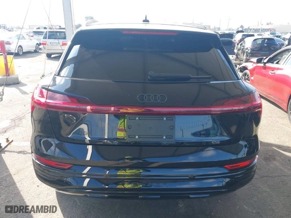 2024 Audi Q8 e-tron Premium Plus with VIN WA15AAGE3RB049957, listed as a IAAI auction lot 41528138 with NaN miles. Bid and sale history available at carsss.com. Image 16.