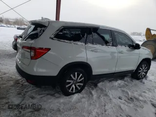 2022 Honda Pilot EX-L с VIN 5FNYF6H55NB095023, выставлен на аукционе Copart как лот 45405865 с пробегом 24 062 миль миль и Списание • Salvage title. История ставок и продаж доступна на DreamBid. Изображение 3.