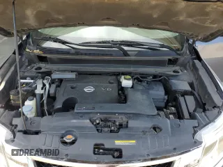 2014 Nissan Pathfinder Platinum with VIN 5N1AR2MNXEC652170, listed as a Copart auction lot 54186825 with 186,377 mi miles and Salvage title. Bid and sale history available at DreamBid. Image 12.