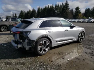 2022 Audi e-tron Premium Plus with VIN WA1LAAGE2NB024937, listed as a Copart auction lot 50953465 with 24,792 mi miles and Salvage Title. Bid and sale history available at carsss.com. Image 3.