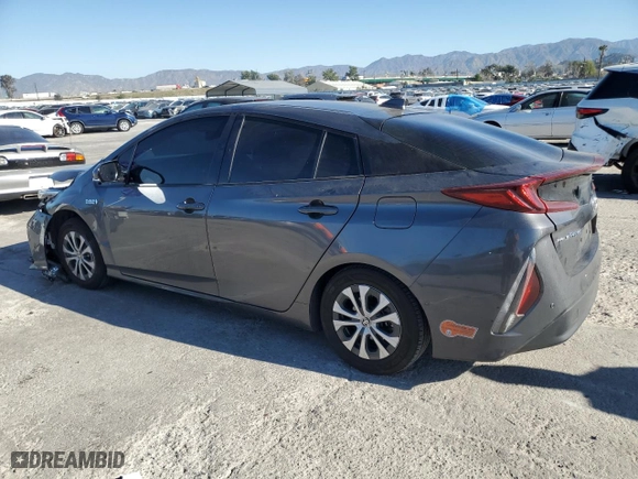 2020 Toyota Prius Prime LE with VIN JTDKARFP7L3139477, listed as a Copart auction lot 46514695 with 74,749 mi miles and Salvage Title. Bid and sale history available at carsss.com. Image 2.