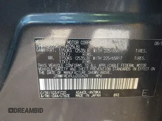 2018 Toyota RAV4 XLE with VIN JTMWFREV9JJ200629, listed as a IAAI auction lot 41821491 with 184,706 mi miles. Bid and sale history available at carsss.com. Image 9.