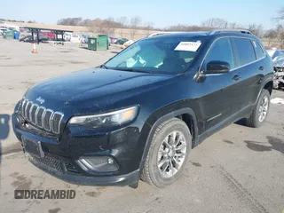 2019 Jeep Cherokee Latitude Plus with VIN 1C4PJMLX4KD305945, listed as a IAAI auction lot 41897473 with 53,271 mi miles. Bid and sale history available at carsss.com. Image 2.