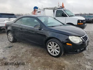 2007 Volkswagen Eos 2.0T with VIN WVWFA71F77V040141, listed as a Copart auction lot 85466314 with 96,520 mi miles and Salvage Title. Bid and sale history available at DreamBid. Image 4.