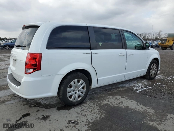 2018 Dodge Grand Caravan SE with VIN 2C4RDGBG0JR138255, listed as a Copart auction lot 45346165 with 99,859 mi miles and Salvage Title. Bid and sale history available at carsss.com. Image 3.