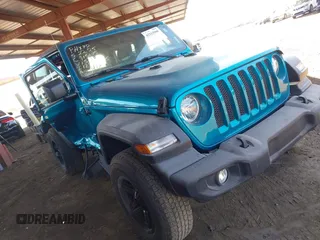 2020 Jeep Wrangler Sport S с VIN 1C4GJXAG1LW151849, выставлен на аукционе IAAI как лот 42513966 с пробегом 87 269 миль миль и . История ставок и продаж доступна на DreamBid. Изображение 1.