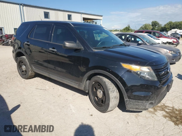 2015 Ford Utility Police Interceptor with VIN 1FM5K8AR1FGC51620, listed as a Copart auction lot 72842244 with 110,134 mi miles and Salvage Title. Bid and sale history available at carsss.com. Image 4.