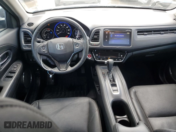 2016 Honda HR-V EX-L w/Navi with VIN 3CZRU6H7XGM730421, listed as a Copart auction lot 50185644 with 100,393 mi miles and Salvage Title. Bid and sale history available at carsss.com. Image 8.
