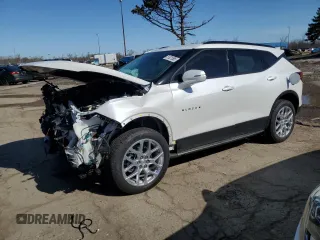 2023 Chevrolet Blazer LT with VIN 3GNKBJRS2PS104030, listed as a Copart auction lot 51821585 with 34,846 mi miles and Non repairable. Bid and sale history available at DreamBid. Image 1.