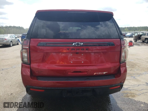 2024 Chevrolet Tahoe RST with VIN 1GNSCRKDXRR138598, listed as a Copart auction lot 51780695 with 16,796 mi miles and Salvage title. Bid and sale history available at DreamBid. Image 6.