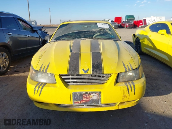 2004 Ford Mustang Deluxe with VIN 1FAFP44684F185726, listed as a IAAI auction lot 41291274 with 170,902 mi miles. Bid and sale history available at carsss.com. Image 12.