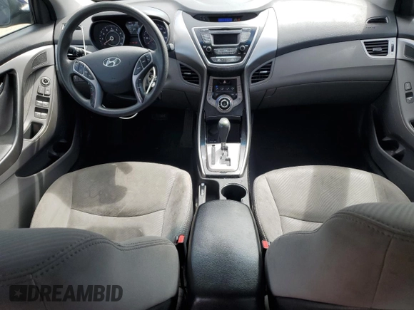2013 Hyundai Elantra GLS with VIN 5NPDH4AE7DH441418, listed as a Copart auction lot 64474495 with 201,244 mi miles and Clean title. Bid and sale history available at DreamBid. Image 8.