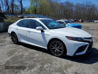 2023 Toyota Camry SE with VIN 4T1G11AKXPU815080, listed as a Copart auction lot 53675035 with 27,634 mi miles and Salvage Title. Bid and sale history available at DreamBid. Image 4.