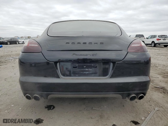2010 Porsche Panamera S with VIN WP0AB2A71AL063114, listed as a Copart auction lot 80849764 with 127,292 mi miles and Salvage Title. Bid and sale history available at carsss.com. Image 6.