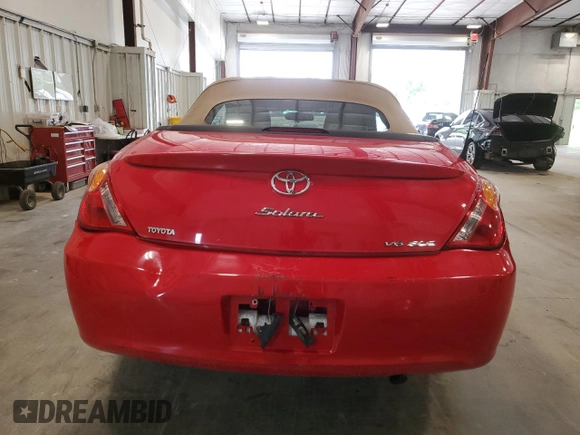 2005 Toyota Solara SE with VIN 4T1FA38P05U046031, listed as a Copart auction lot 60104364 with Not Provided miles and Non Repairable. Bid and sale history available at carsss.com. Image 6.