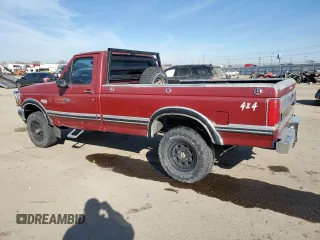 1993 Ford F-150 with VIN 1FTEF14H4PLB15056, listed as a Copart auction lot 43078485 with 135,270 mi miles and Clean Title. Bid and sale history available at carsss.com. Image 2.