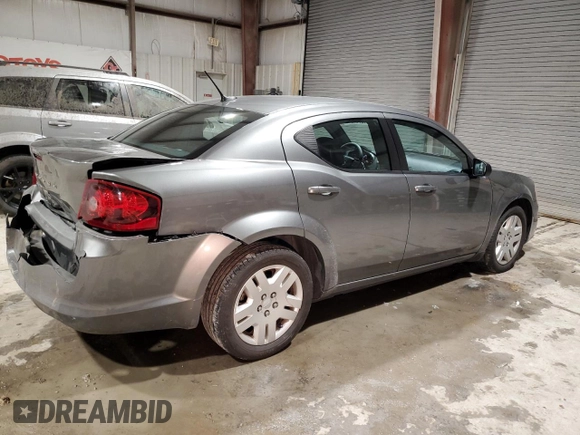 2013 Dodge Avenger with VIN 1C3CDZAB7DN653430, listed as a Copart auction lot 45714645 with 77,282 mi miles and Salvage Title. Bid and sale history available at DreamBid. Image 3.