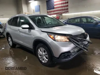 2014 Honda CR-V EX-L with VIN 2HKRM4H72EH641262, listed as a Copart auction lot 51338765 with 173,658 mi miles and Salvage Title. Bid and sale history available at carsss.com. Image 4.