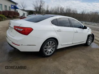 2016 Kia Cadenza Premium z VIN KNALN4D74G5211256, wystawiony jako Copart lot #50929215 z przebiegiem 75 846 mil mil oraz Szkoda całkowita • Salvage title. Historia ofert i sprzedaży dostępna na DreamBid. Obrazek 3.