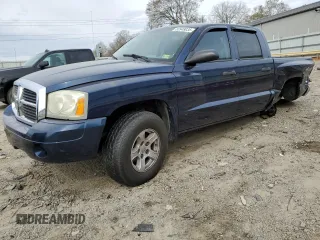 2006 Dodge Dakota SLT with VIN 1D7HW48K36S534305, listed as a Copart auction lot 50949035 with 185,537 mi miles and Salvage Title. Bid and sale history available at carsss.com. Image 1.