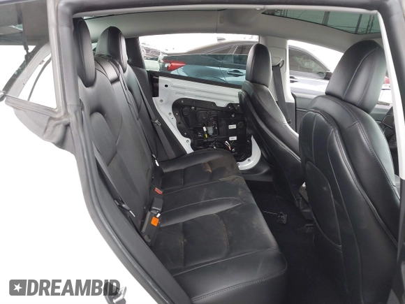 2020 Tesla Model 3 Long Range with VIN 5YJ3E1EB5LF801530, listed as a IAAI auction lot 41682050 with 65,743 mi miles. Bid and sale history available at carsss.com. Image 8.