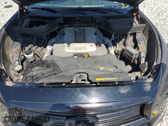 2016 Infiniti QX70 with VIN JN8CS1MWXGM400456, listed as a Copart auction lot 61276945 with 87,040 mi miles and Clean title. Bid and sale history available at DreamBid. Image 12.