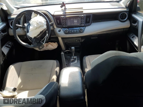 2018 Toyota RAV4 XLE with VIN 2T3WFREV6JW434177, listed as a Copart auction lot 50184895 with 160,942 mi miles and Salvage Title. Bid and sale history available at DreamBid. Image 8.