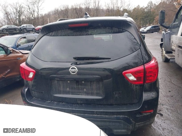 2019 Nissan Pathfinder S with VIN 5N1DR2MM7KC649498, listed as a IAAI auction lot 41461513 with NaN miles. Bid and sale history available at carsss.com. Image 17.