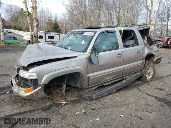 2000 Chevrolet Suburban LS with VIN 3GNFK16T8YG126021, listed as a Copart auction lot 41543485 with Not provided miles and Non repairable. Bid and sale history available at DreamBid. Image 1.